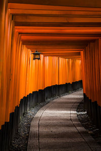 View of fushimi inari kyoto