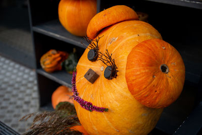 Close-up of pumpkin