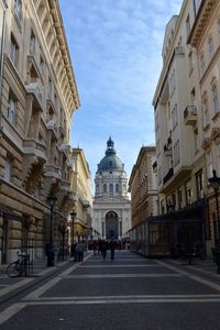 View of buildings in city