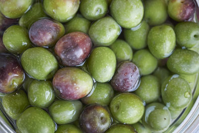 Full frame shot of fruits for sale