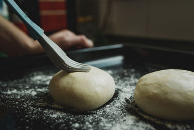 Making dough