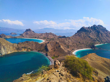 Amazing view of padar island. 
