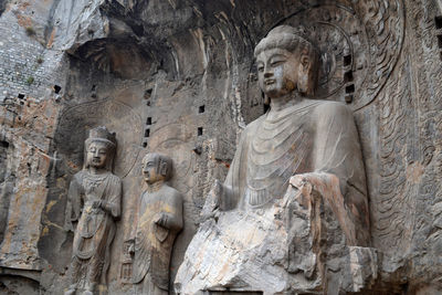 Statue of buddha in temple