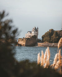 Buildings at waterfront