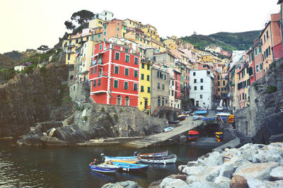 View of buildings in city