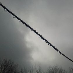 Low angle view of built structure against sky