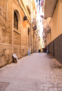 Street amidst buildings in city