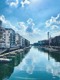 Frankfurt am main river dock