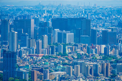 Aerial view of cityscape