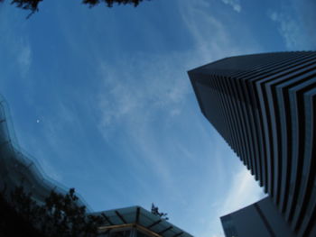 Low angle view of buildings against sky