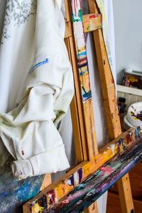 Close-up of tree stump