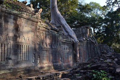 Old ruins of building