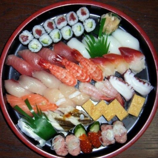 Sushi for dinner