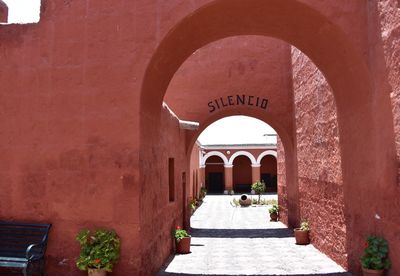 Entry of monastery 