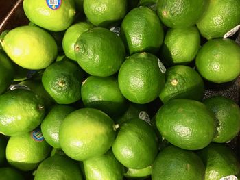 Full frame shot of green apples