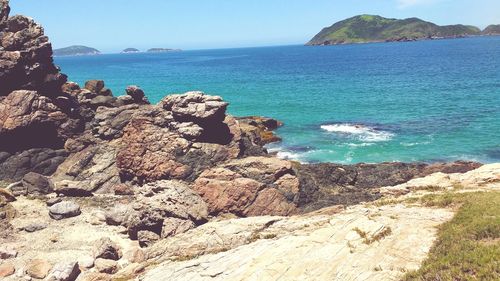 Scenic view of sea