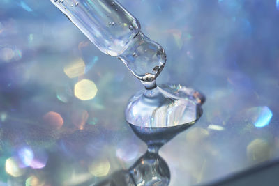 Close-up of water drop