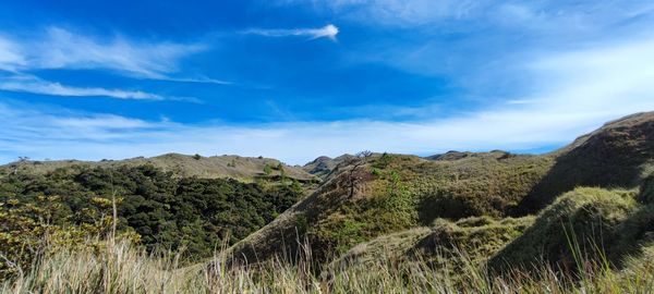 Panoramic view of landscape against sky