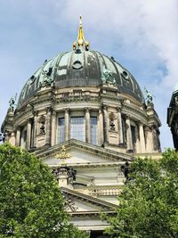 Trip to berlin. sightseeing. berliner dom view. city of berlin. 