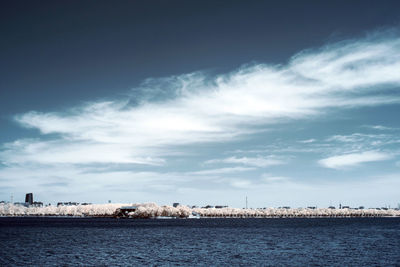 Infrared photography the summer palace, beijing, china