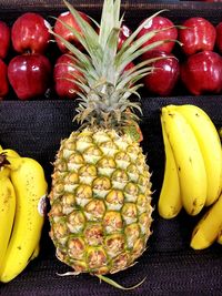 Close-up of fruits on table