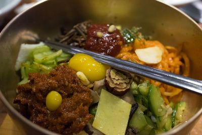 Close-up of food in bowl