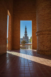 Interior of historical building