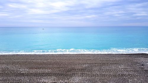 The sea of nizza in france