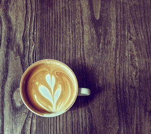 Close-up of coffee on table