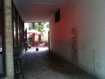 Interior of building