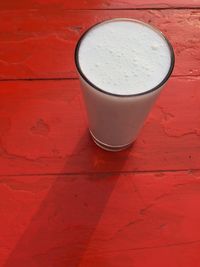 Close-up of drink on table