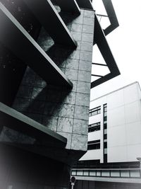 Low angle view of modern building