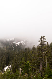 Scenic view of mountains