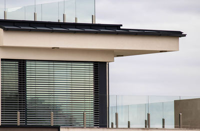 Low angle view of building against sky