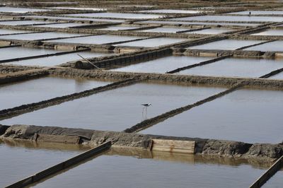 salt evaporation pond