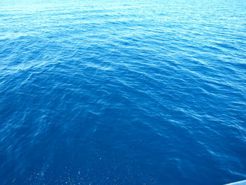 Full frame shot of blue sea