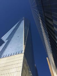 Low angle view of modern building