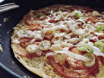 Close-up of food in plate