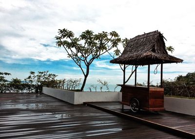 Gazebo in park