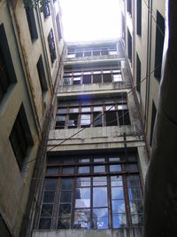 Low angle view of modern building