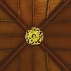 Low angle view of ceiling