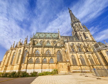 New cathedral of the immaculate conception, neuer dom, by day in linz, austria