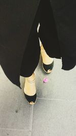 Woman standing on floor