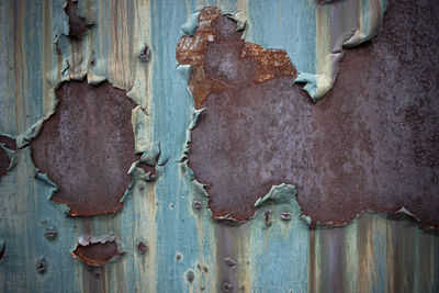 Close-up of wooden door