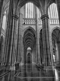 Interior of church