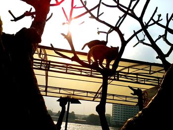 Low angle view of sky