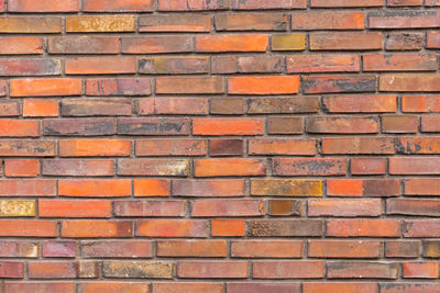 Full frame shot of brick wall