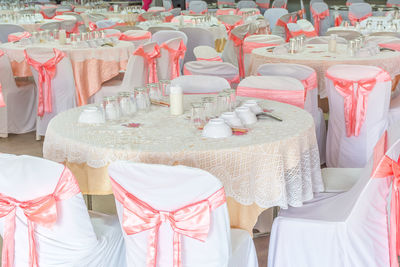 Chairs and table at home