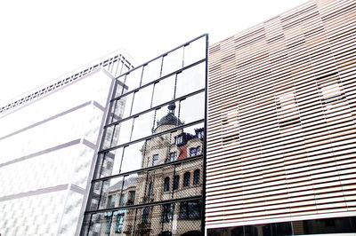 Low angle view of skyscraper