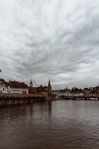 Buildings at waterfront
